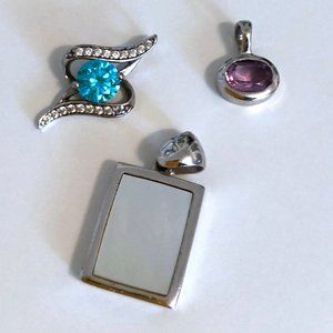 Set of 3 sterling silver charms! 💎💎💎